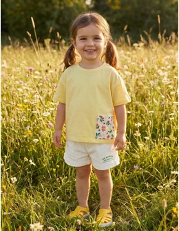 Set Shine KIZ 2 piese galben