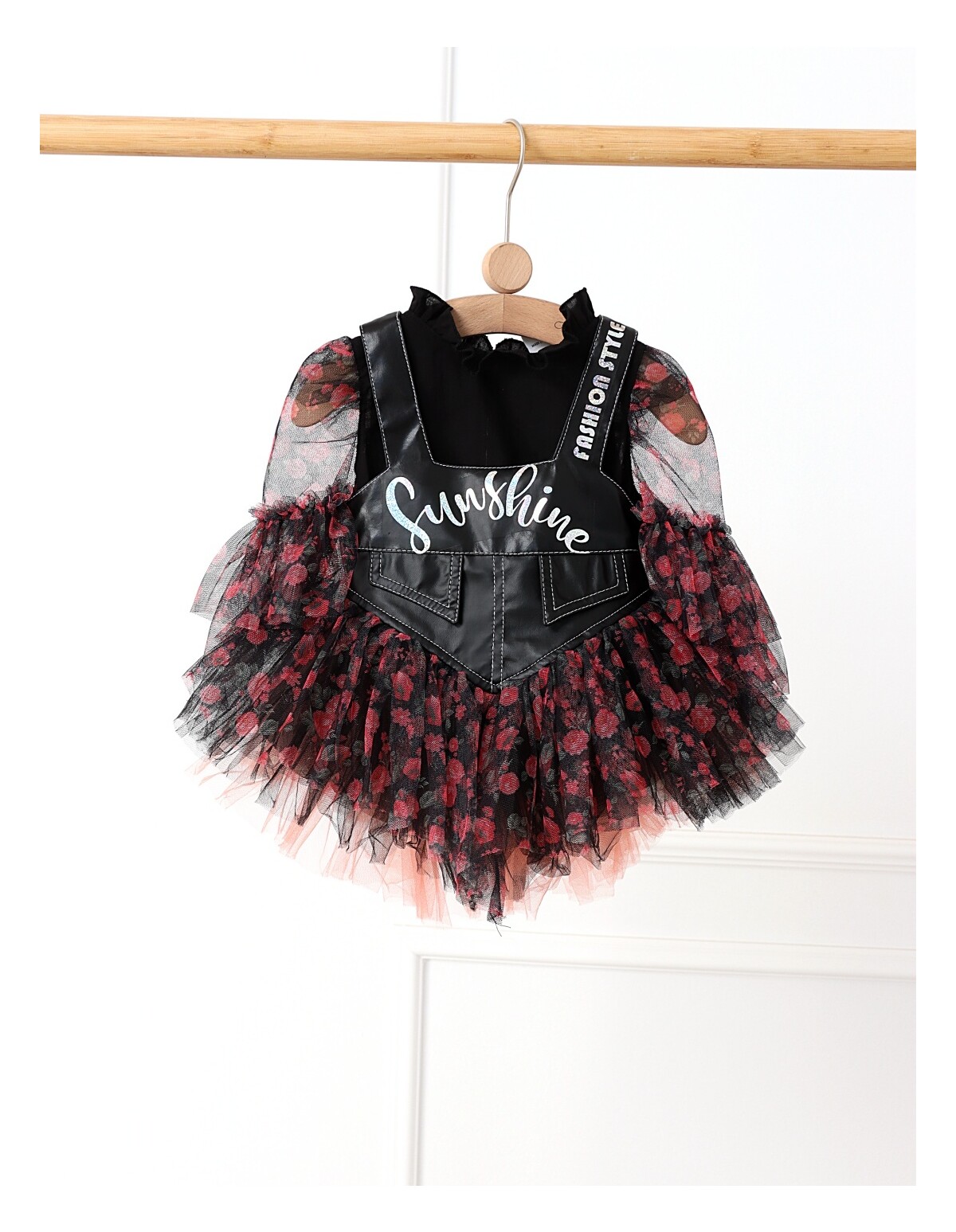 Set SunShine rochita si bluzita cu corai