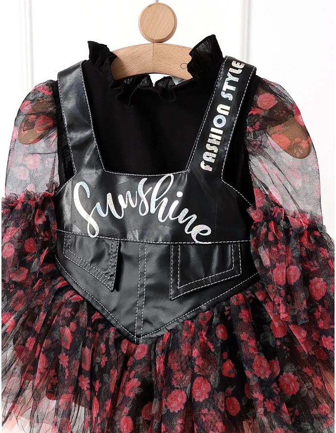 Set SunShine rochita si bluzita cu corai picture - 3