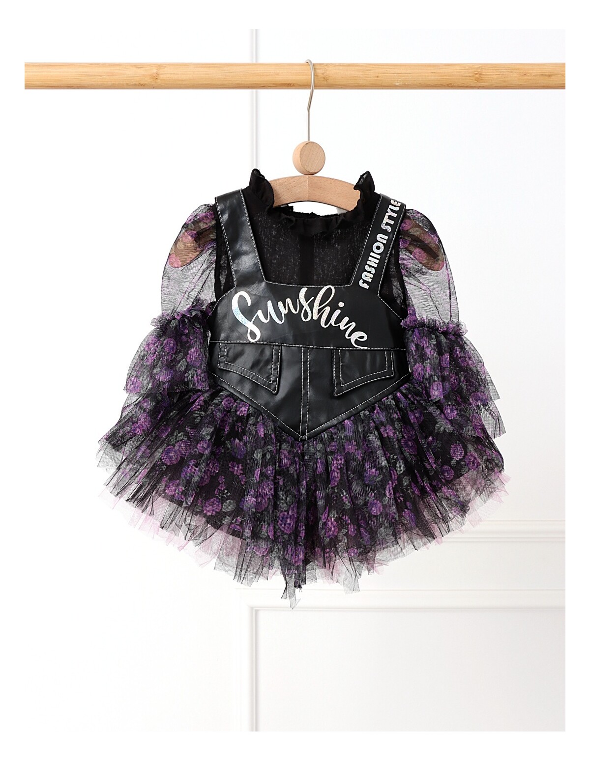 Set SunShine rochita si bluzita cu mov