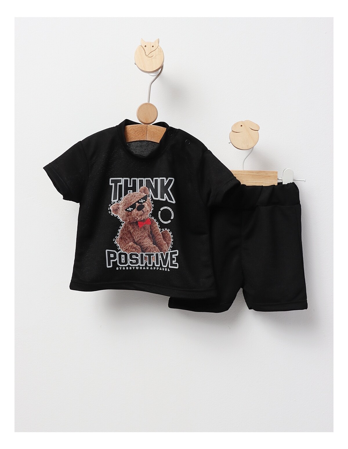 Set Think Positive negru