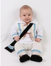 Set Traditional 6 piese, Armand, alb-blue picture - 1