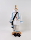 Set Traditional 6 piese, Armand, alb-blue picture - 2