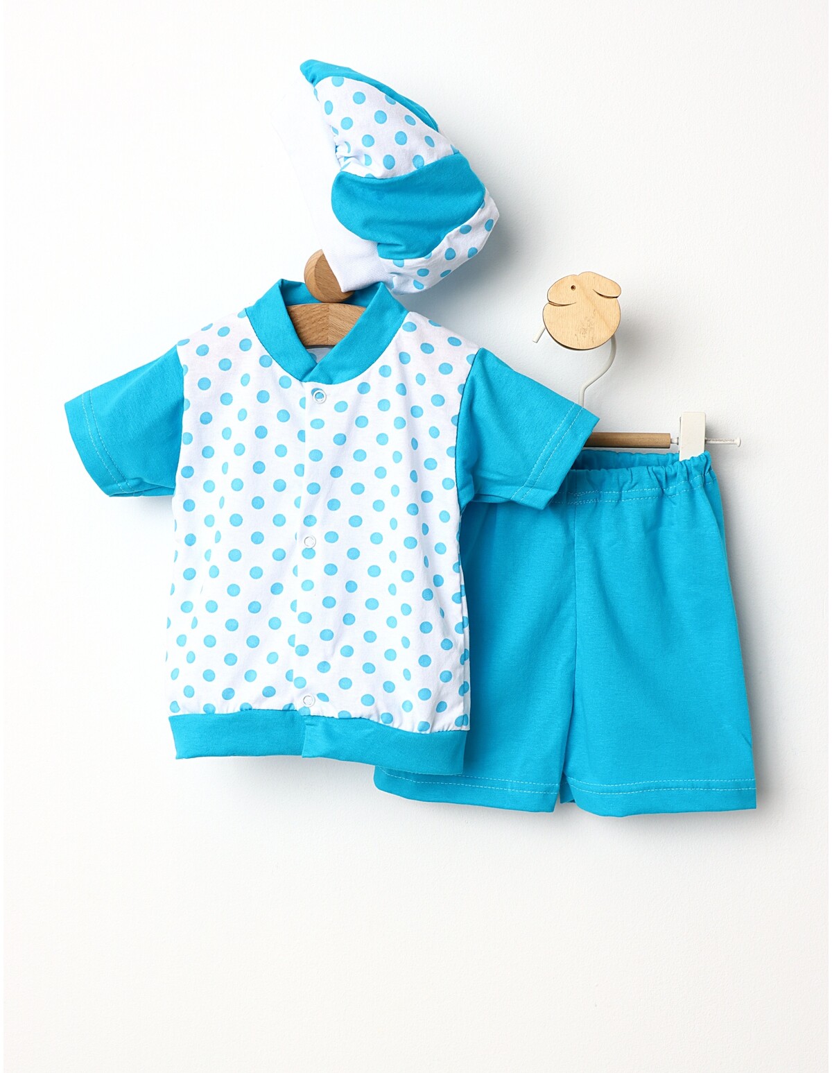 Set vara 3 piese buline MS cu turcoaz