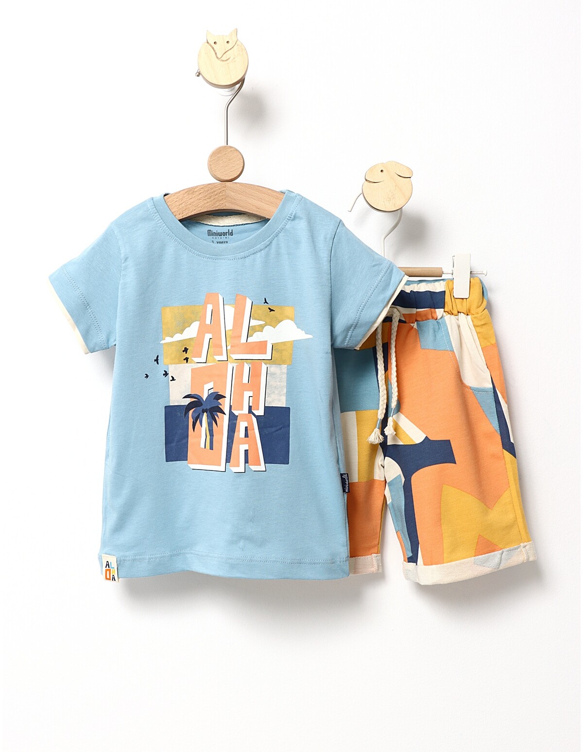 Set vara Aloha model cu albastru