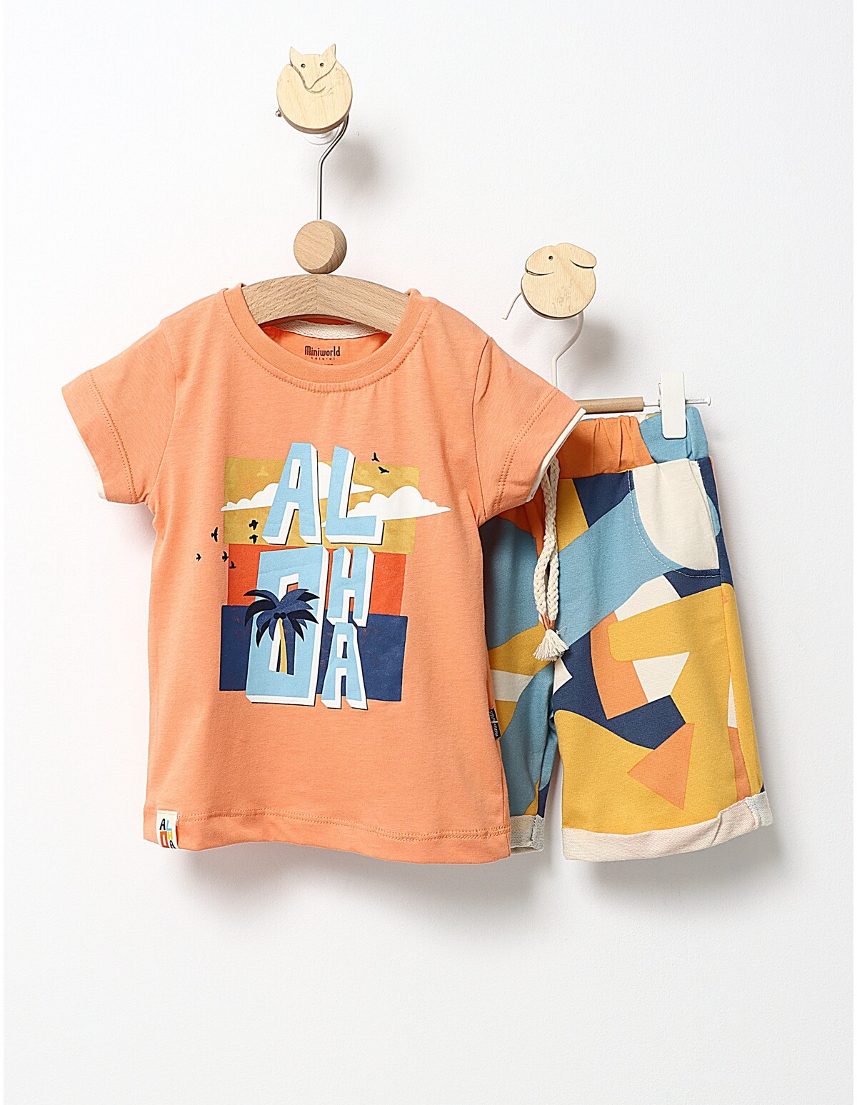 Set vara Aloha model cu portocaliu
