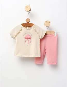 Set vara Beach Vibes Only, crem