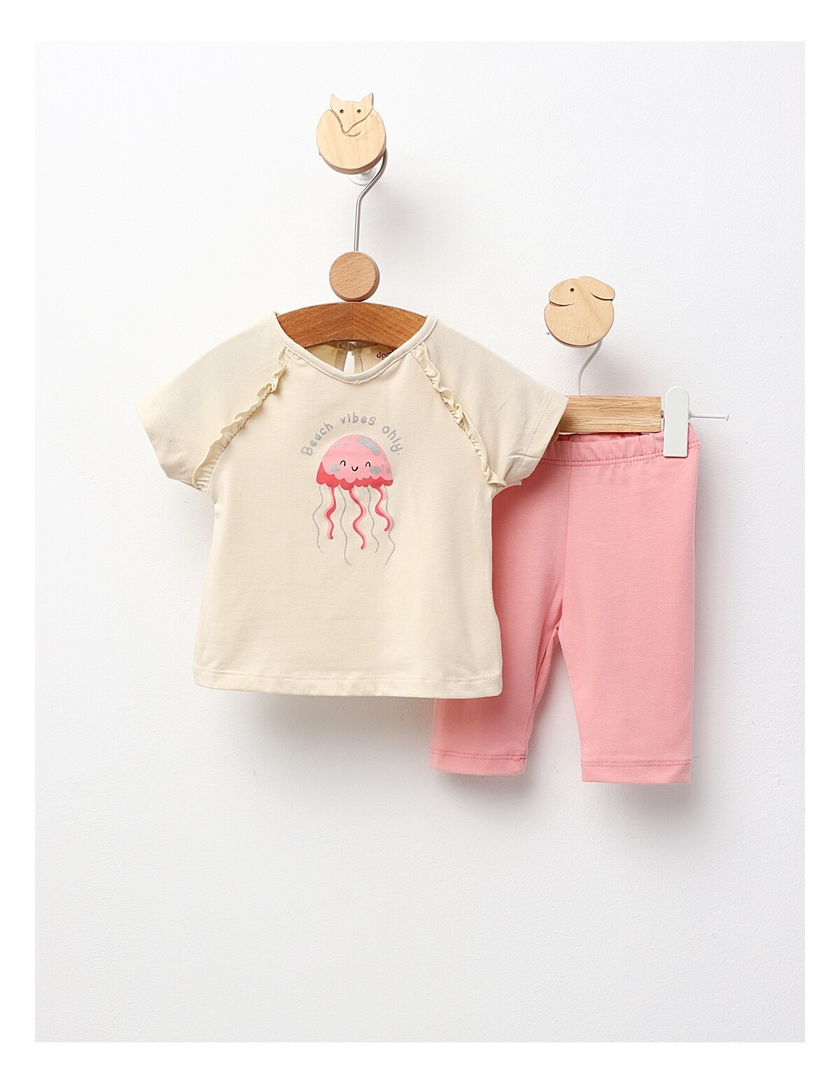 Set vara Beach Vibes Only, crem