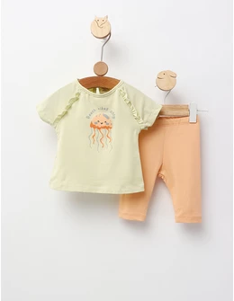 Set vara Beach Vibes Only, verde
