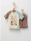 Set vara Born To Be By The Sea, bej-albastru picture - 1