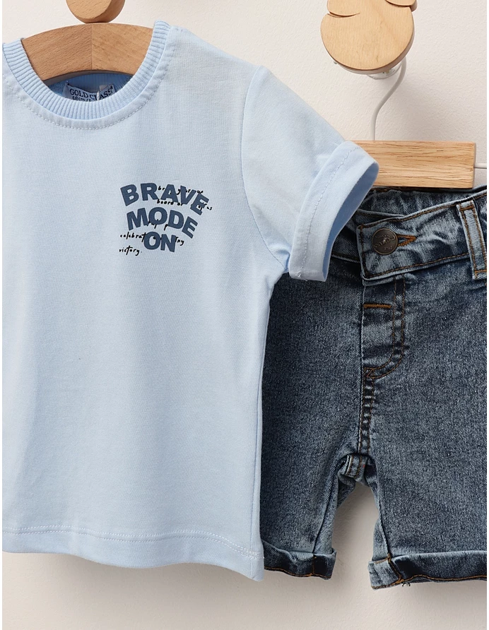 Set vara, Brave Mode On, blue picture - 2