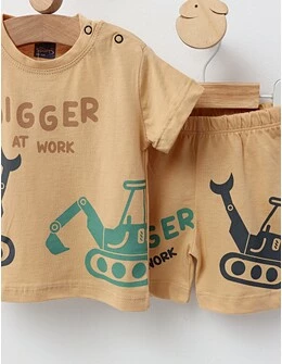 Set vara, Digger At Work, bej