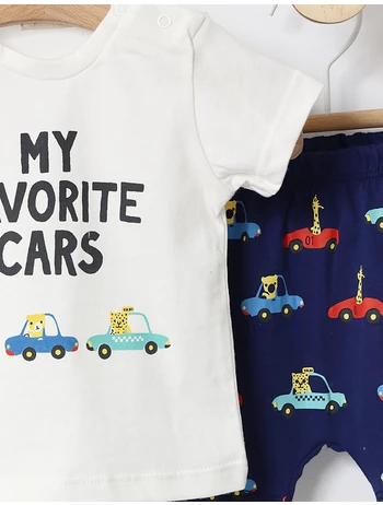 Set vara Favorite Car alb-albastru picture - 2