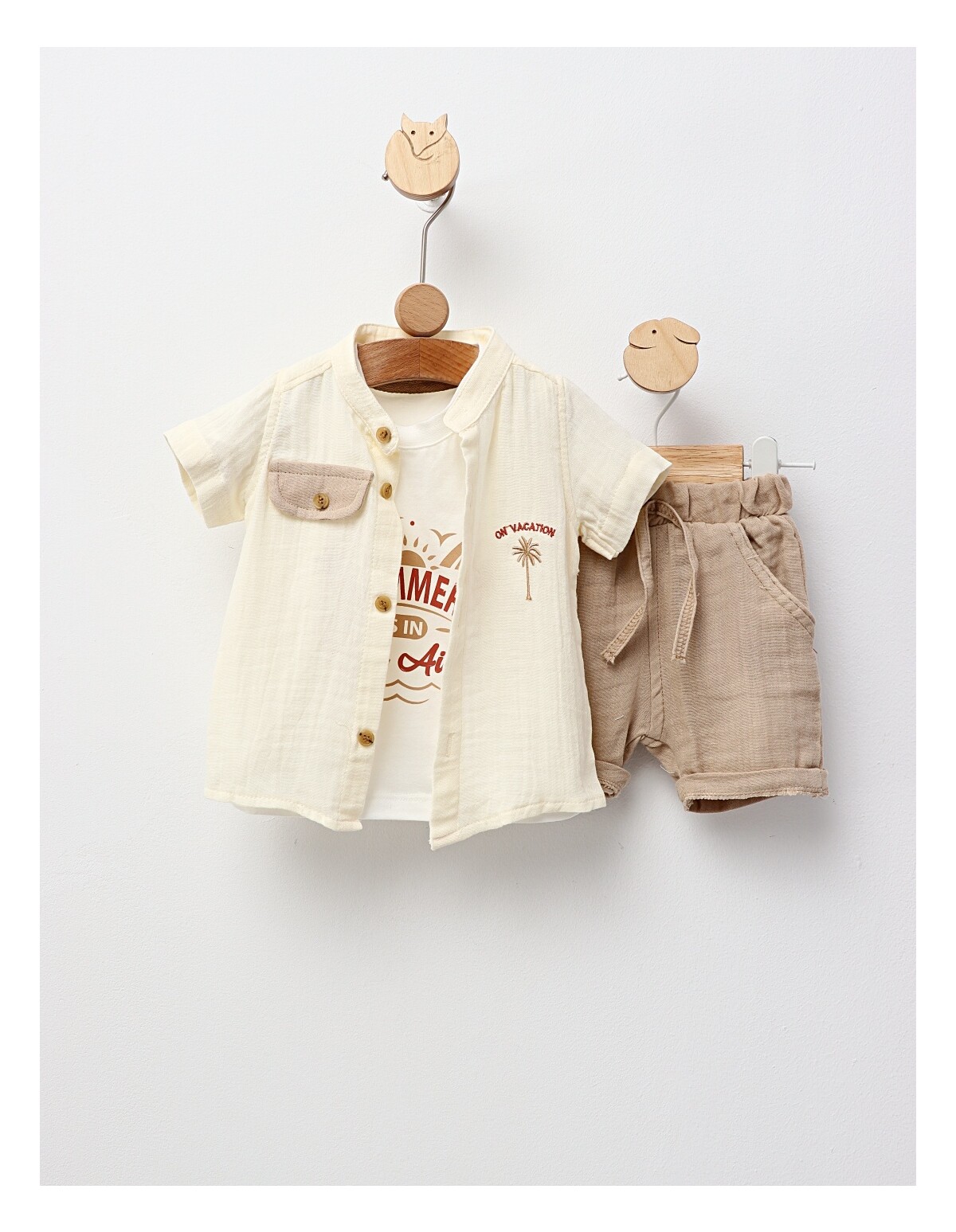 Set vara, In Vacanta, model crem