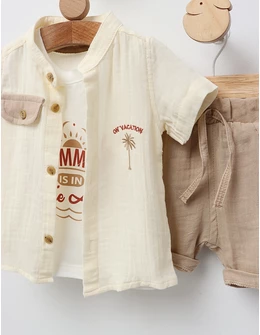 Set vara, In Vacanta, model crem