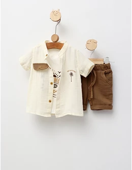 Set vara, In Vacanta, model crem-bej