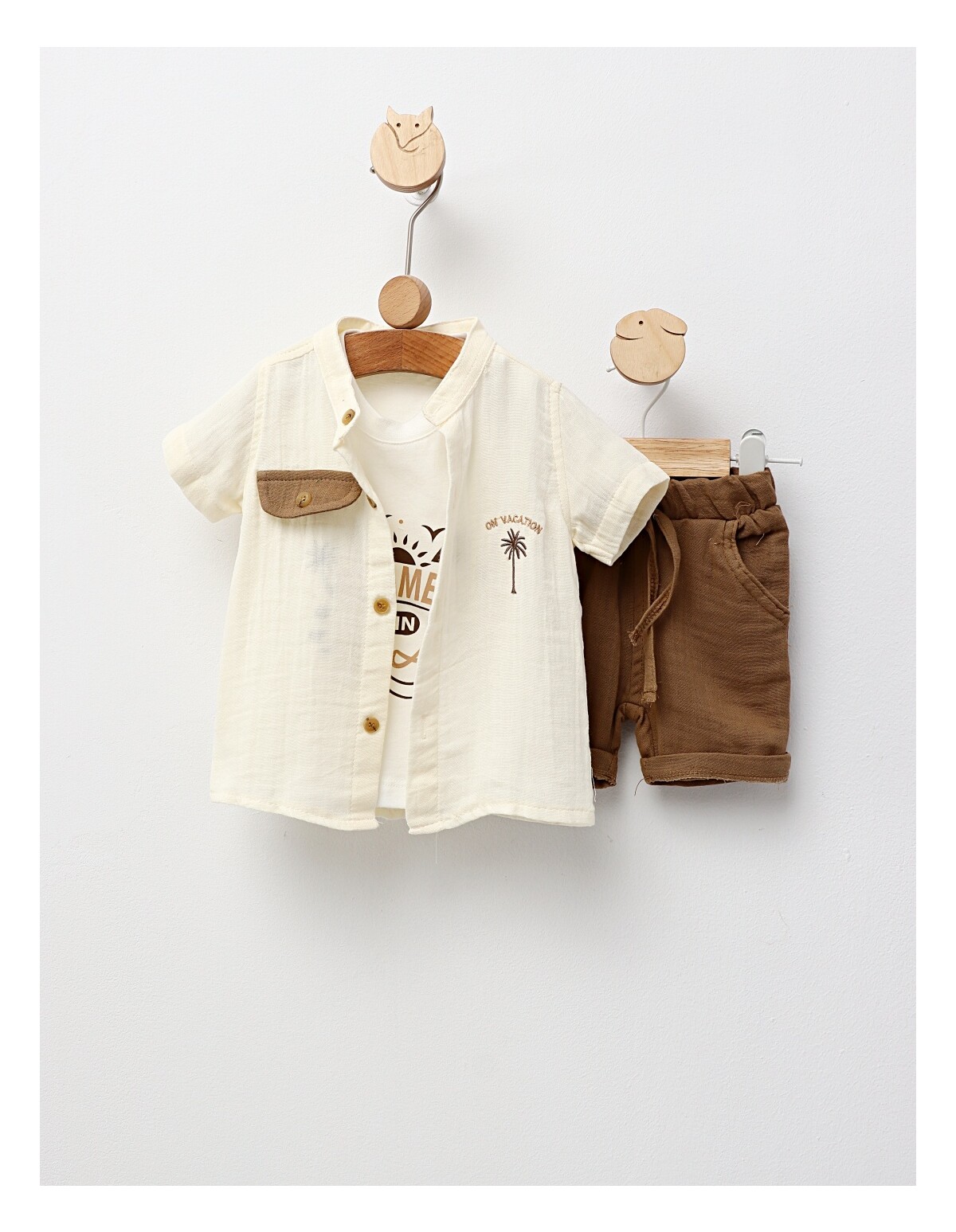 Set vara, In Vacanta, model crem-bej