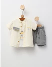 Set vara, In Vacanta, model crem-gri picture - 1