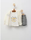 Set vara, In Vacanta, model crem-gri picture - 4