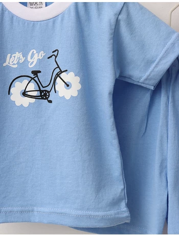 Set vara Lets Go Bike model albastru picture - 2