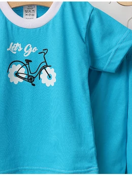 Set vara Lets Go Bike model turcoaz