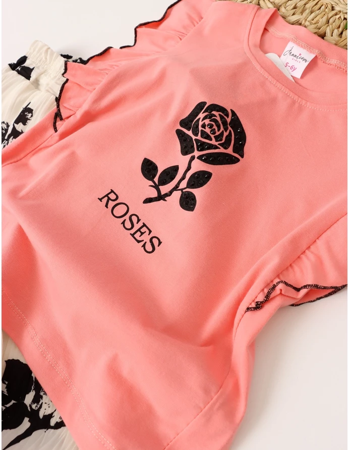 Set vara, Roses, model roz-alb picture - 2
