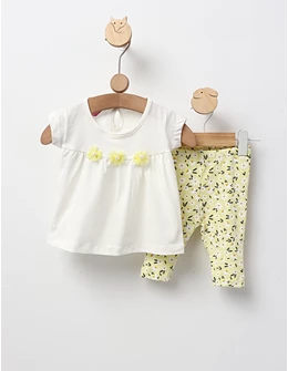 Set vara Simina, model cu galben