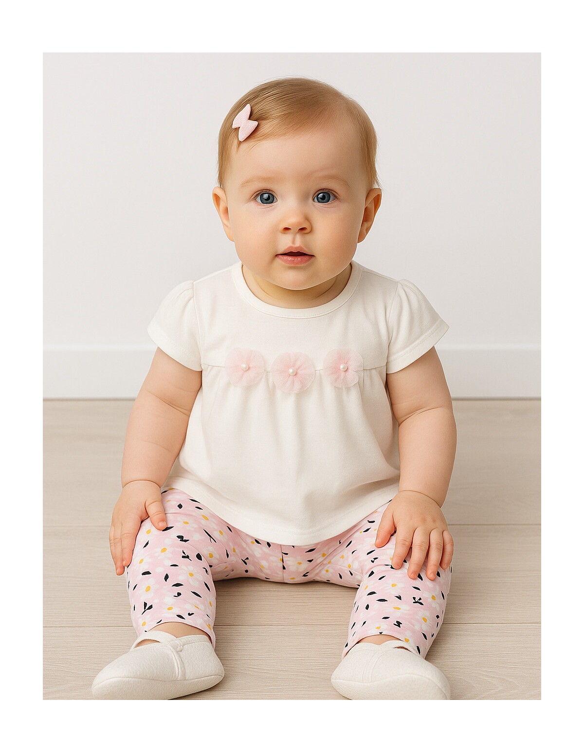 Set vara Simina, model cu roz