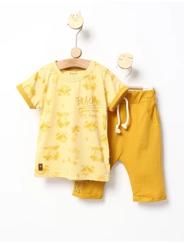 Set vara Summer model cu galben
