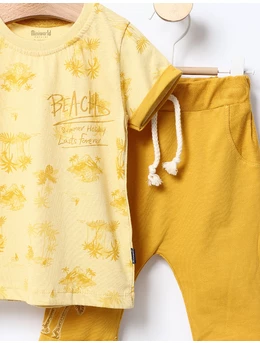 Set vara Summer model cu galben