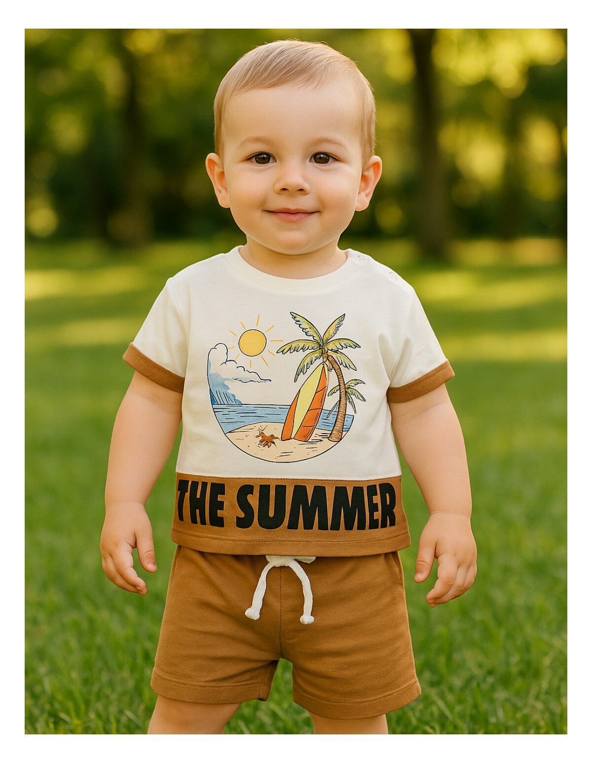 Set vara The Summer, cu bej