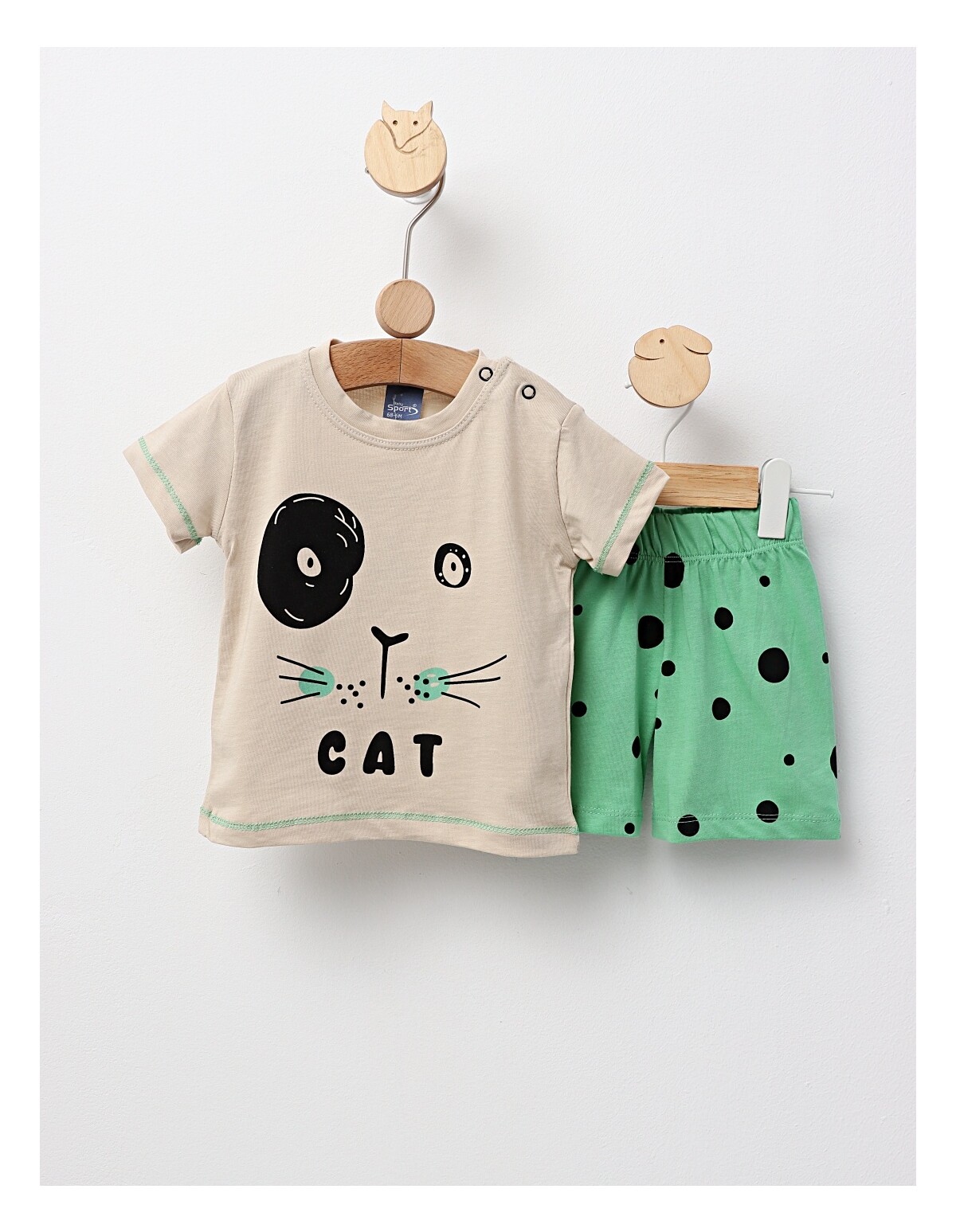 Set vara, TomCat, model crem-verde