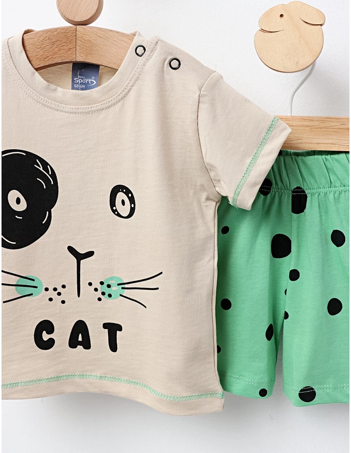 Set vara, TomCat, model crem-verde picture - 2