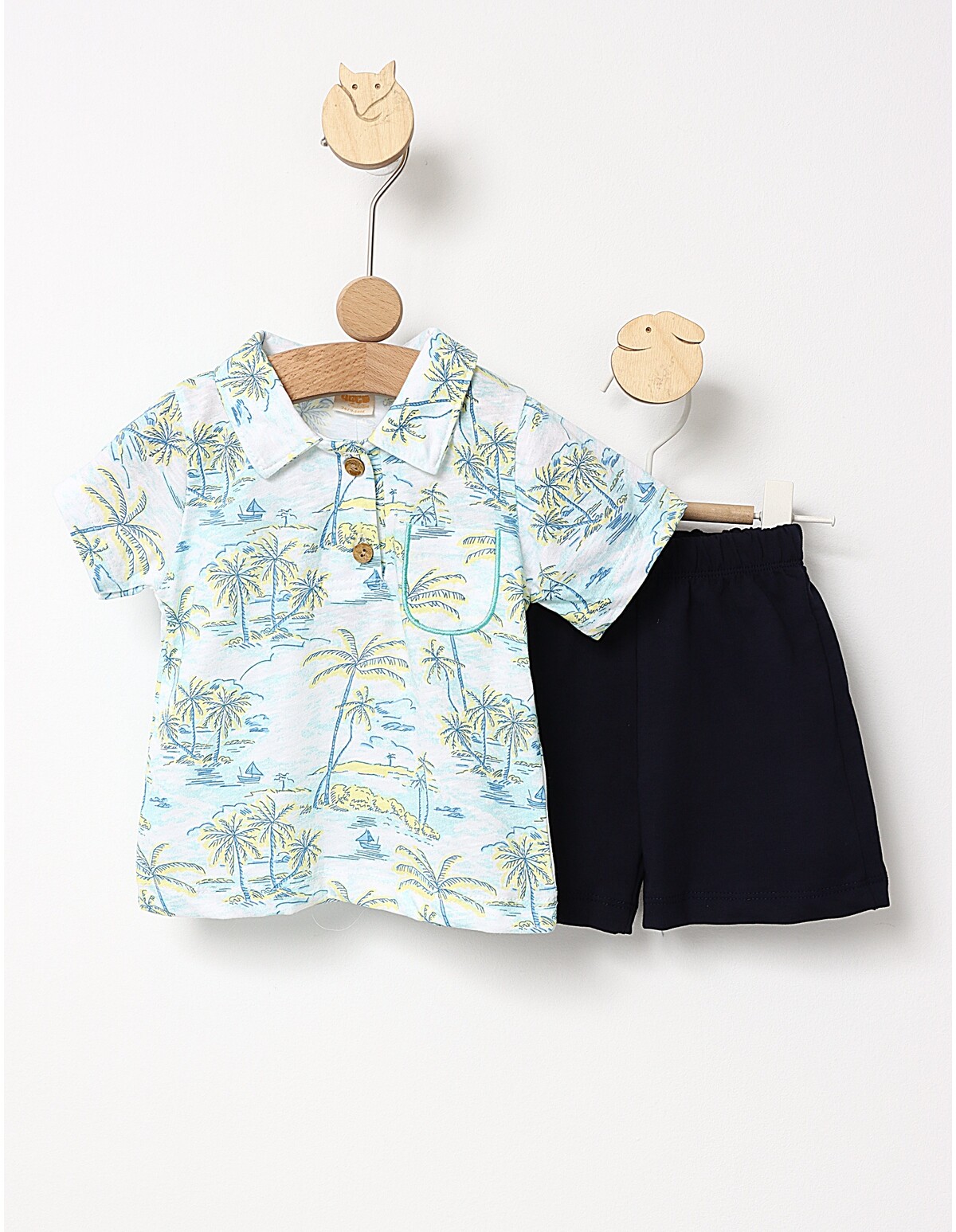 Set vara Tropical Island bleumarin