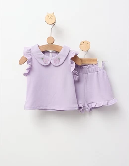 Set Vara, Two Flowers, cu mov