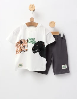 Set WILD JUNGLE model gri