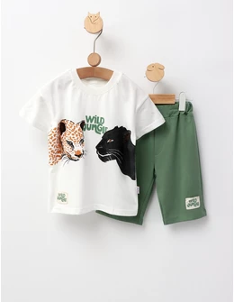 Set WILD JUNGLE model verde