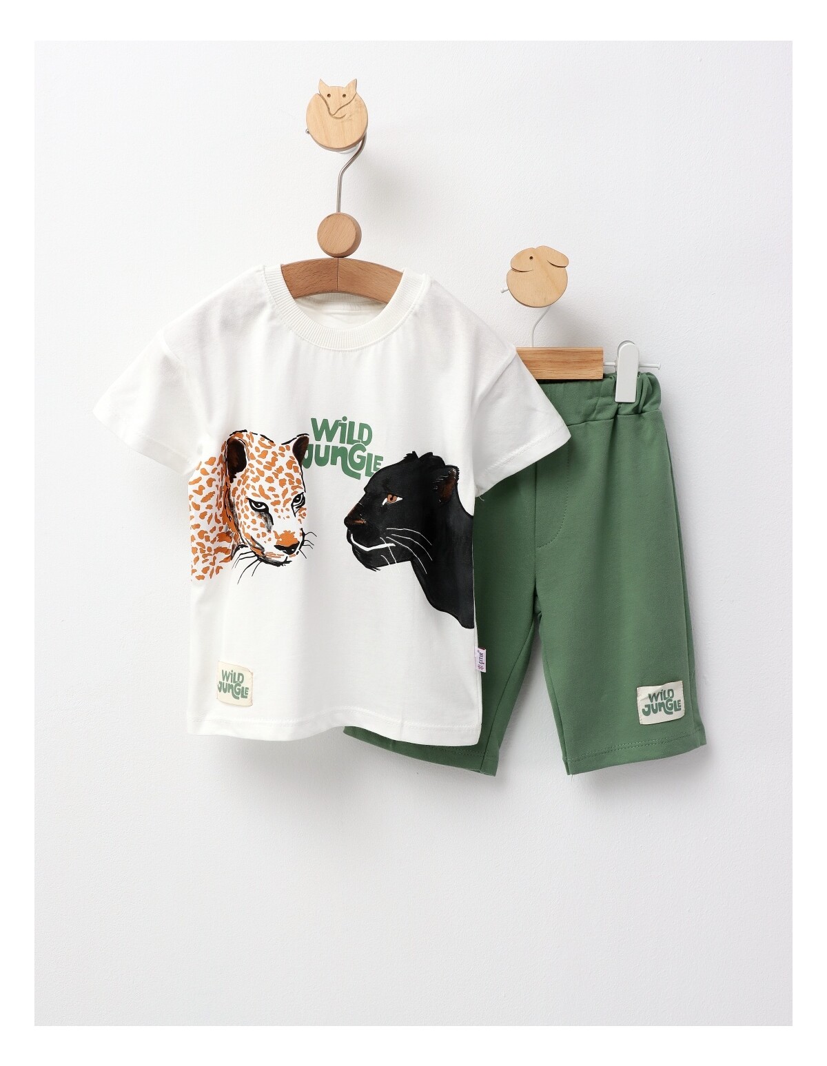 Set WILD JUNGLE model verde