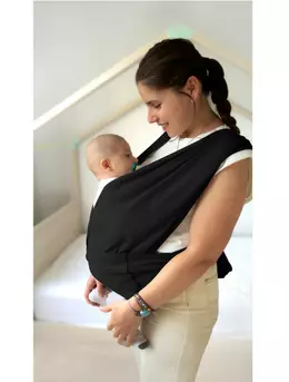 Sistem de purtare wrap elastic pentru bebelusi BabyJem 2
