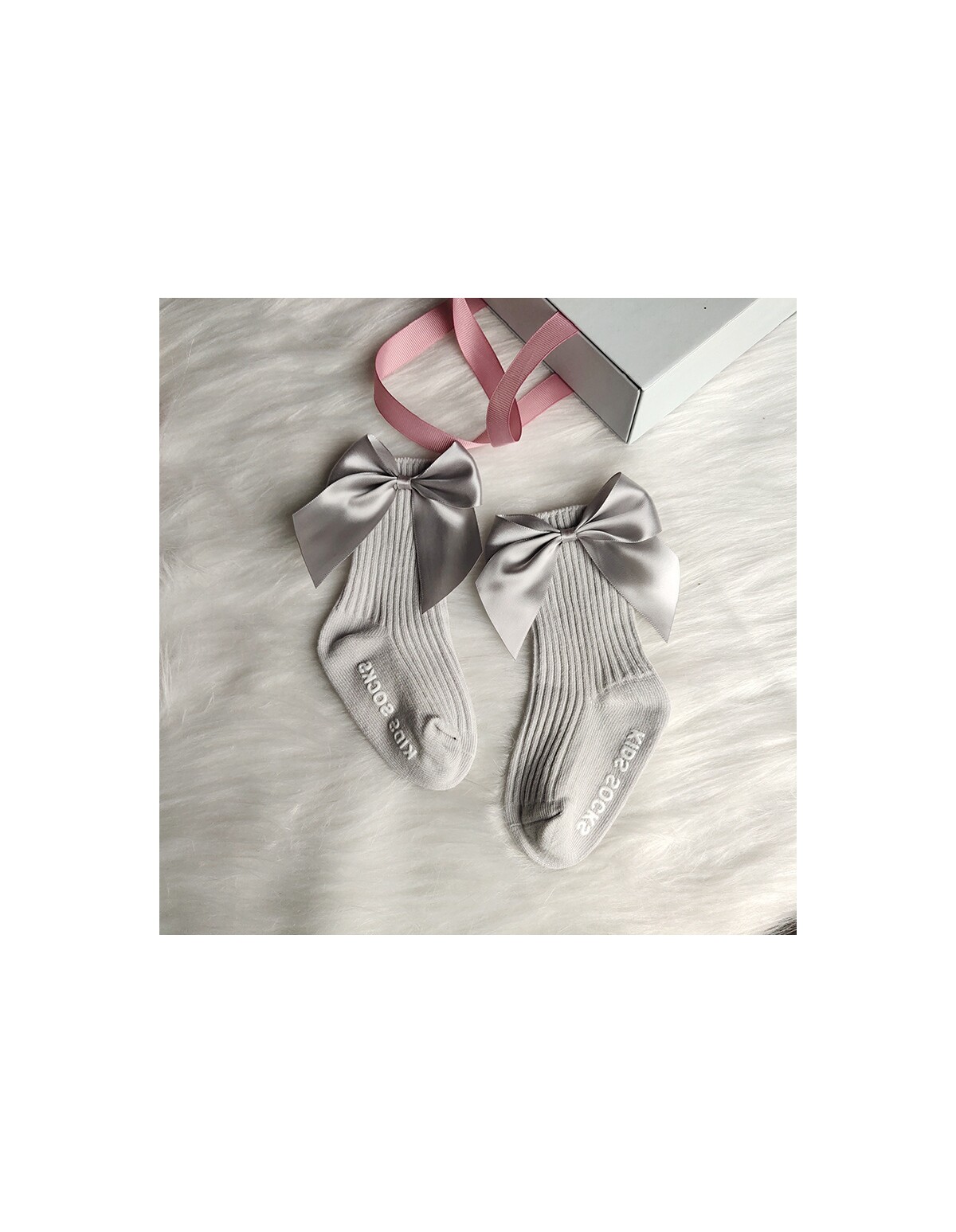 Sosete Doll Socks model gri