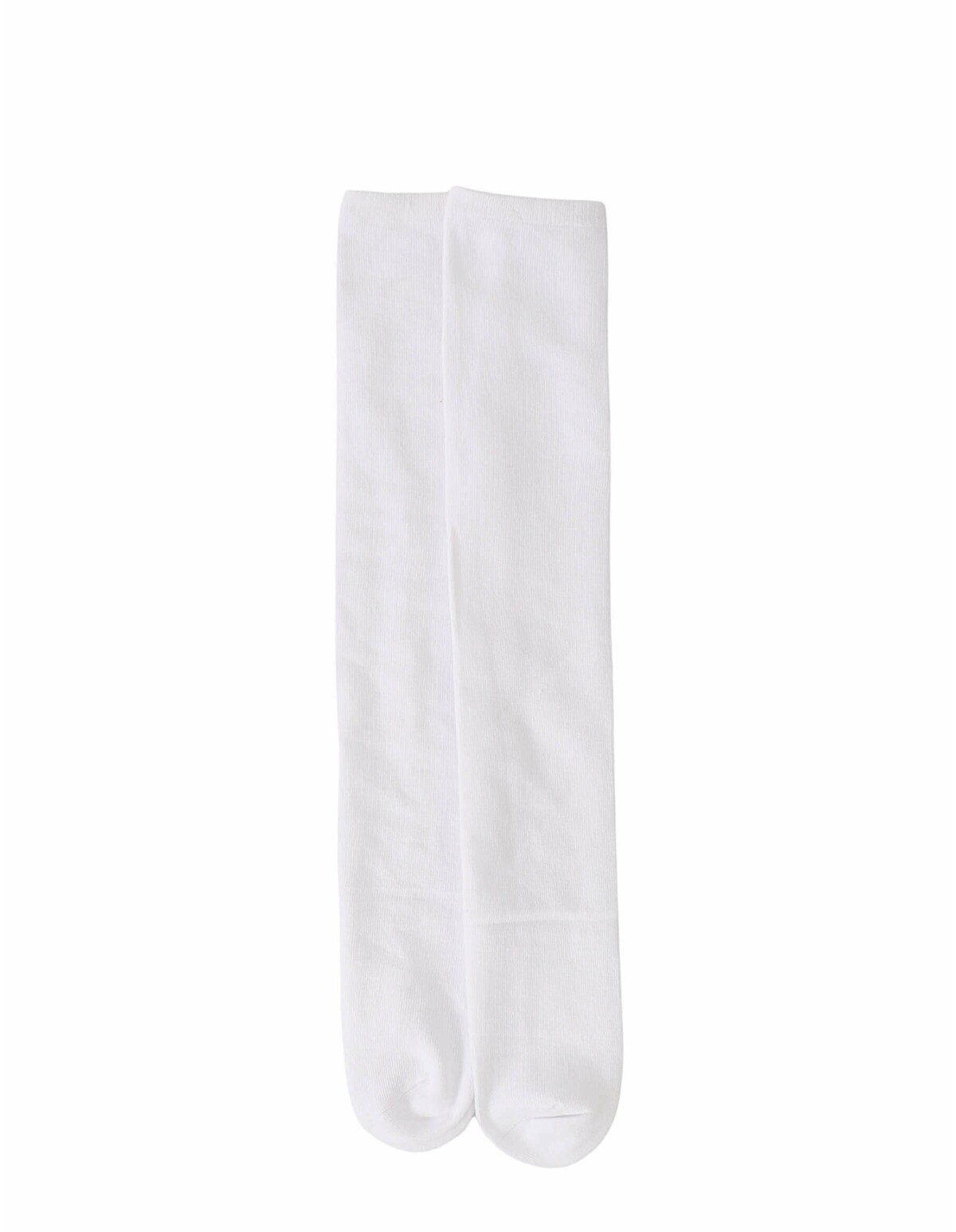 Sosete lungi albe simple