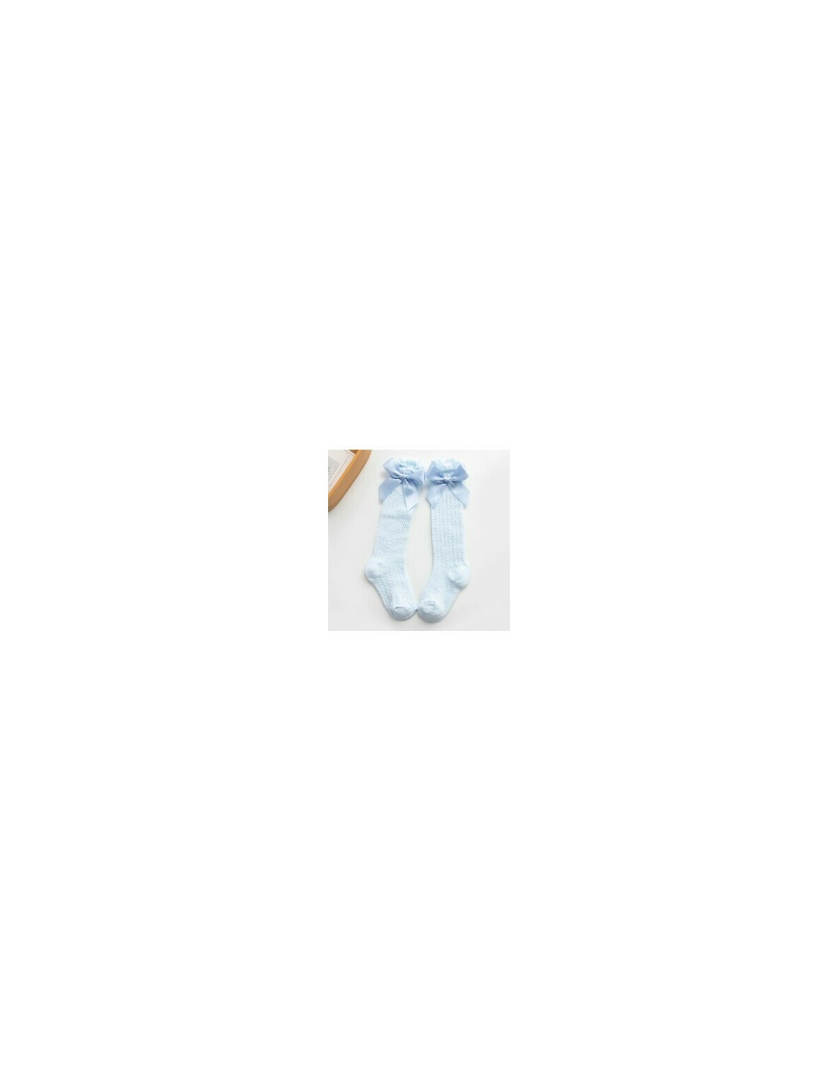 Sosete lungi cu fundita-bleu