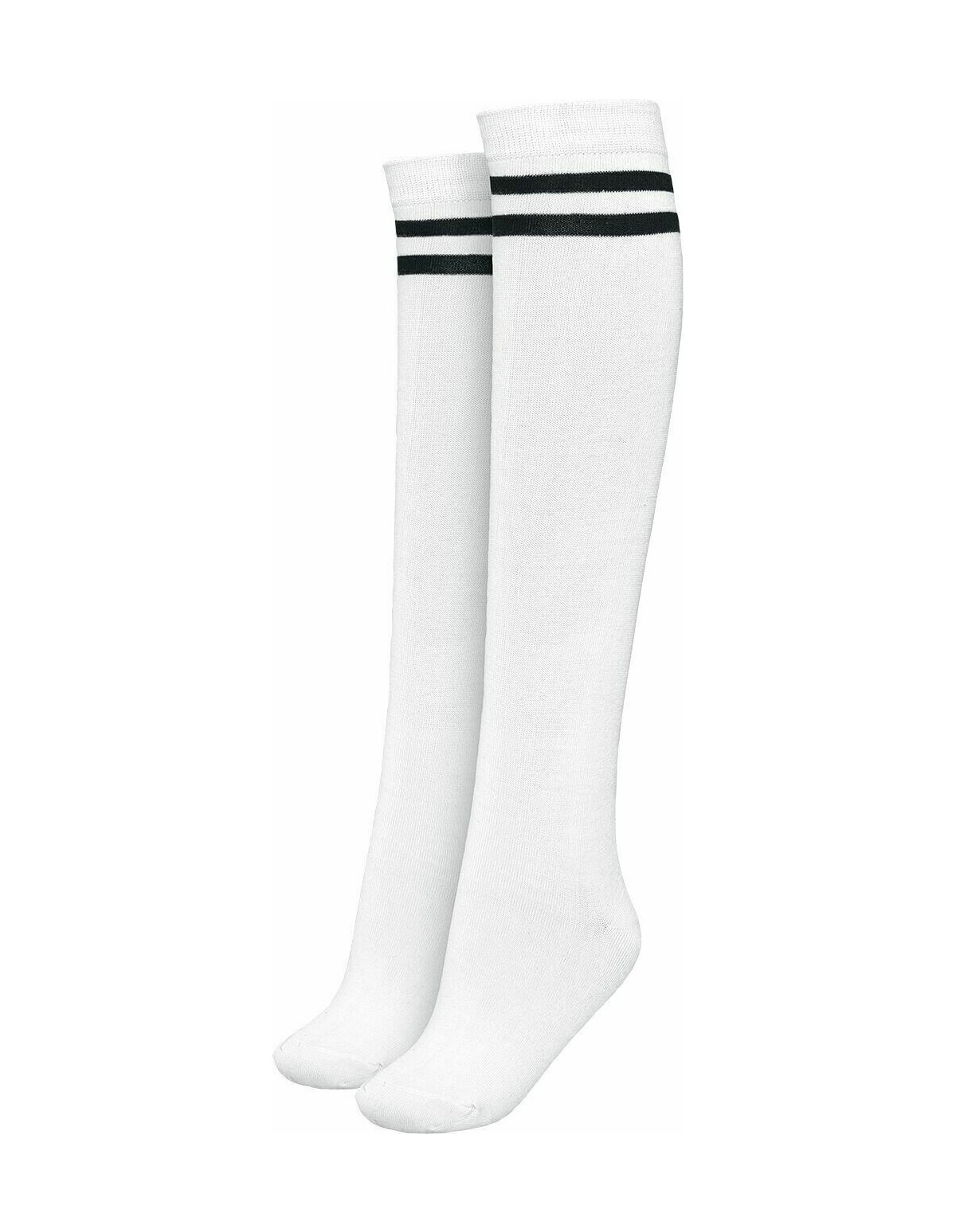 Sosete lungi sport alb
