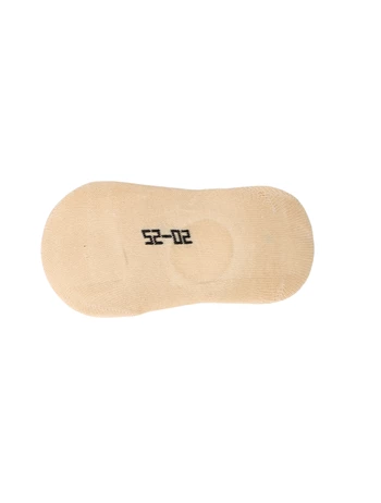 Sosete scurta fara cusatura crem picture - 2