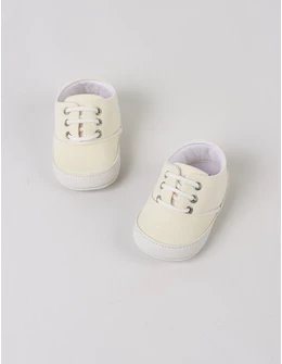 Tenisi bebe, First Steps, cu alb