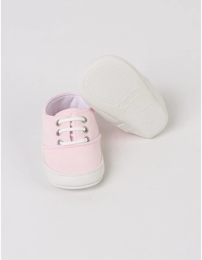 Tenisi bebe, First Steps, cu roz picture - 6