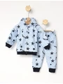 Trening bebe All Star model cu gluga albastru picture - 1