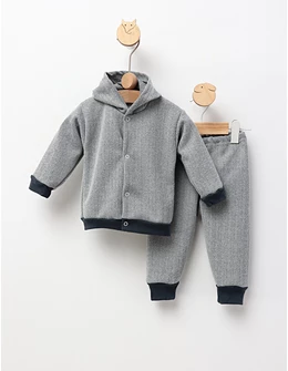 Trening bebe Iluzion model cu gluga gri