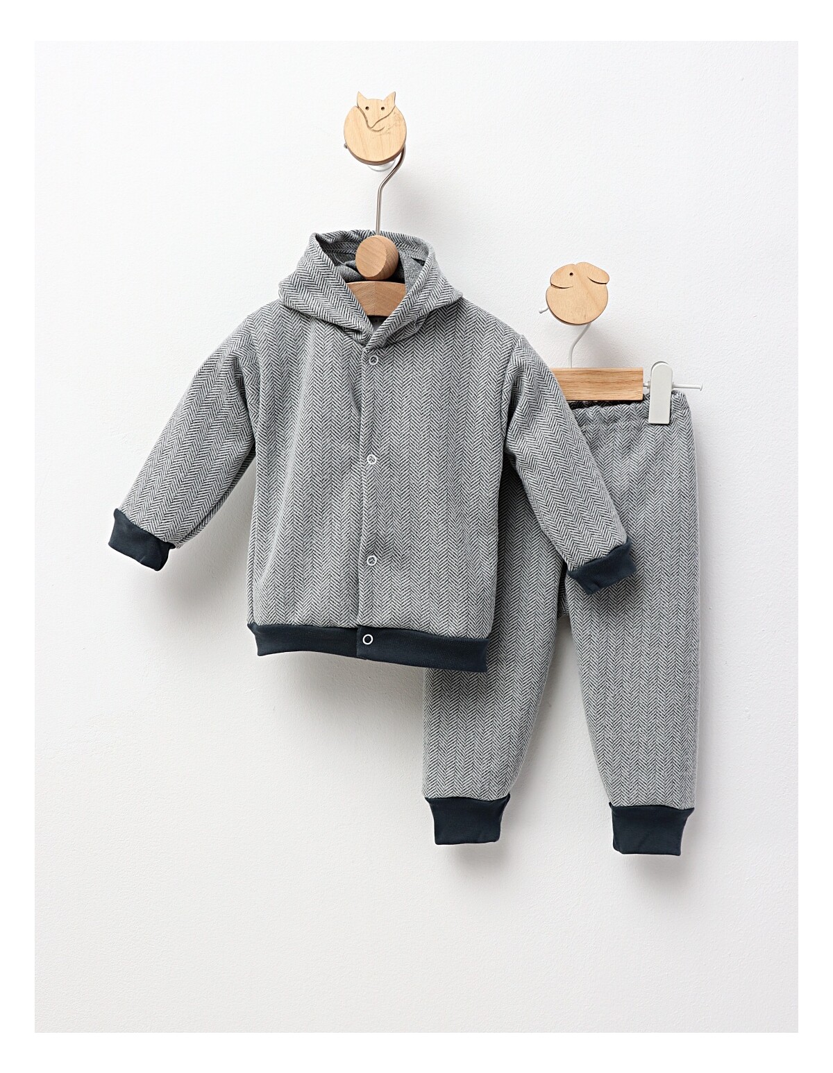 Trening bebe Iluzion model cu gluga gri