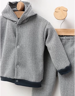 Trening bebe Iluzion model cu gluga gri